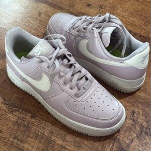 Nike Air Force 1 - Violet and Coconut - Purple/White